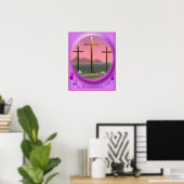 Christliches Kunstposter Poster (Heimbüro)