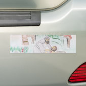 Christliches Kunstwerk Das gute Samariter Autoaufkleber (Auf Auto)