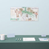 Christliches Kunstwerk Das gute Samariter Banner (Messe)