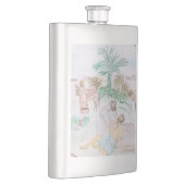 Christliches Kunstwerk Das gute Samariter Flachmann (Rechts)