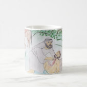 Christliches Kunstwerk Das gute Samariter Kaffeetasse (Mittel)