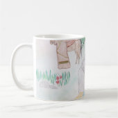 Christliches Kunstwerk Das gute Samariter Kaffeetasse (Links)