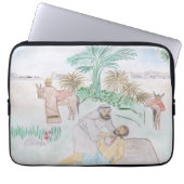 Christliches Kunstwerk Das gute Samariter Laptopschutzhülle (Vorderseite)