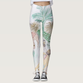 Christliches Kunstwerk Das gute Samariter Leggings