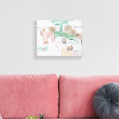 Christliches Kunstwerk Das gute Samariter Leinwanddruck (Insitu (Wohnzimmer))