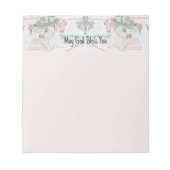 Christliches Kunstwerk Das gute Samariter Notizblock (Vorderseite)