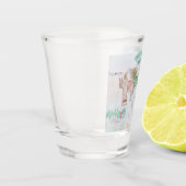 Christliches Kunstwerk Das gute Samariter Schnapsglas (Links)