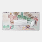Christliches Kunstwerk Das gute Samariter Schreibtischunterlage (Tastatur & Maus)