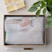 Christliches Kunstwerk Das gute Samariter Seidenpapier (Geschenk)
