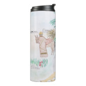 Christliches Kunstwerk Das gute Samariter Thermosbecher (Nach links gedreht)