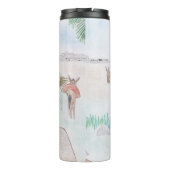 Christliches Kunstwerk Das gute Samariter Thermosbecher (Rückseite)