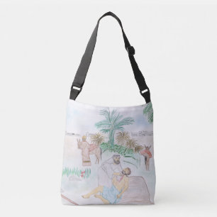 Christliches Kunstwerk Das gute Samariter Tragetaschen Mit Langen Trägern