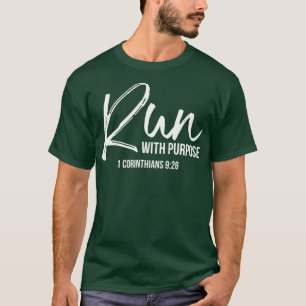 Christliches Läufergeschenk Laufzubehör Mitlaufen T-Shirt