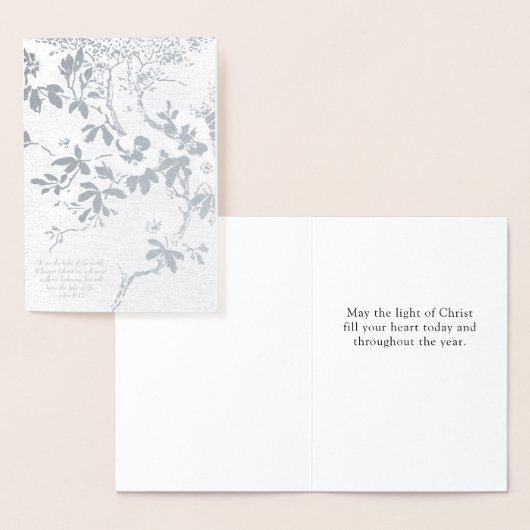 Christliches Licht Christi Folienkarte (Anzeige)