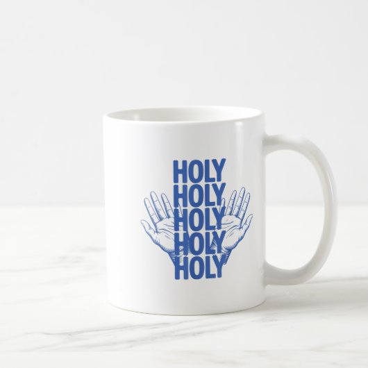 Christliches Lob für die Heilige Heilige Gottesmut Kaffeetasse (Rechts)