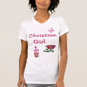 Christliches Mädchen T-Shirt (Vorderseite)