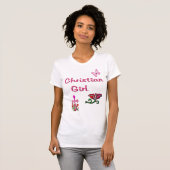 Christliches Mädchen T-Shirt (Vorne ganz)