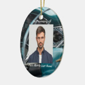 Christliches Memorial Keepake Antike Autos Auto Keramik Ornament (Links)