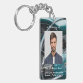 Christliches Memorial Keepake Antike Autos Auto Schlüsselanhänger (Vorderseite links)