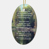 Christliches Memorial Keepake Lake Pond Park Ducks Keramik Ornament (Links)