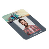 Christliches Memorial Sattelschlepper Magnet (Rechte Seite)