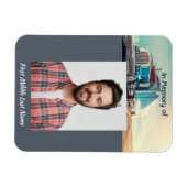 Christliches Memorial Sattelschlepper Magnet (Horizontal)