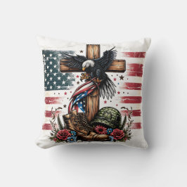 Christliches Militär Kissen