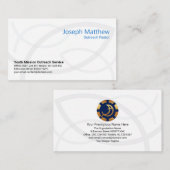 Christliches Ministerium für Fischerei Visitenkarte (Vorne/Hinten)