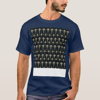 Christliches Mosaik-Religiessevangelium ohne Muste T-Shirt