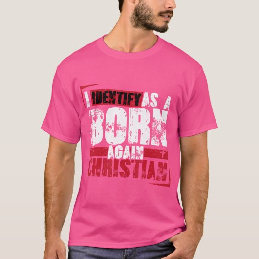 Christliches Motivierend identifiziere ich wieder T-Shirt (Vorderseite)