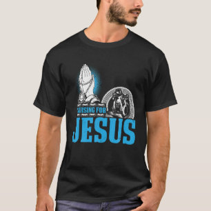 Christliches Motorradfahren für Jesus Fait T-Shirt