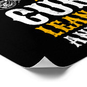 Christliches Motorradleben Poster (Ecke)