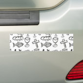 Christliches Muster Autoaufkleber (Auf Auto)