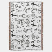 Christliches Muster Decke (Vorderseite Vertikal)