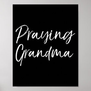 Christliches Muttertagsgeschenk Gebetskrieger bete Poster