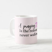 Christliches Muttertagsgeschenk Glaube Mutter Zita Kaffeetasse (Vorderseite Links)