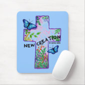 Christliches neues Kreuz Mousepad (Mit Mouse)