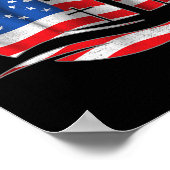 Christliches Normales kommt nicht zurück Jesus ist Poster (Ecke)