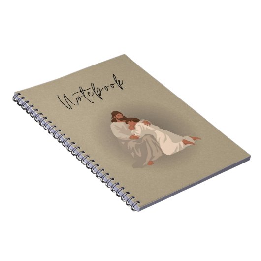 Christliches Notebook Notizblock (Rechte Seite)