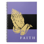 Christliches Notebook-Prayer Notizblock (Vorderseite)
