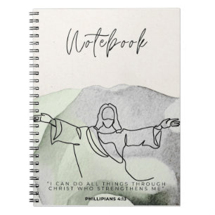 Christliches Notizbuch für Bibel-Journaling Notizblock