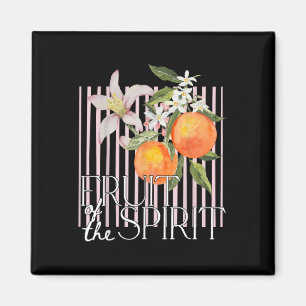 Christliches Obst aus dem Geist Vintages Obstorn Magnet