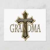 Christliches Oma Postkarte (Vorderseite)
