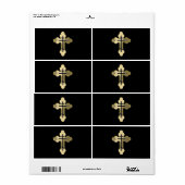 Christliches orthodoxe Kreuz (Vorne)