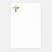Christliches orthodoxe Kreuz Post-it Klebezettel (Vorderseite)