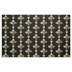 Christliches orthodoxe Kreuz Stoff