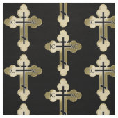 Christliches orthodoxe Kreuz Stoff (Muster)