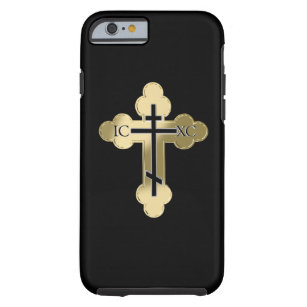 Christliches orthodoxes Kreuz Tough iPhone 6 Hülle