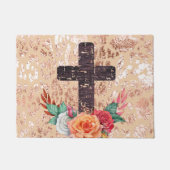 Christliches Osterfest Jesus Baptist katholische L Fußmatte (Vorderseite)