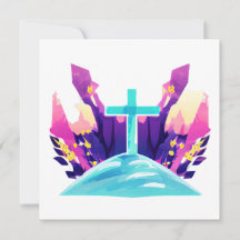 Christliches Osterkreuz